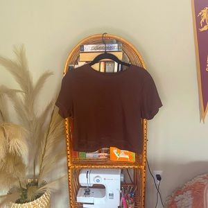 New cotton on brown baby tee